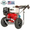 Fna Group Simpson® Gas Pressure Washer W/ Honda GX390 Engine, 4200 PSI, 4.0 GPM, 3/8" Hose 60688